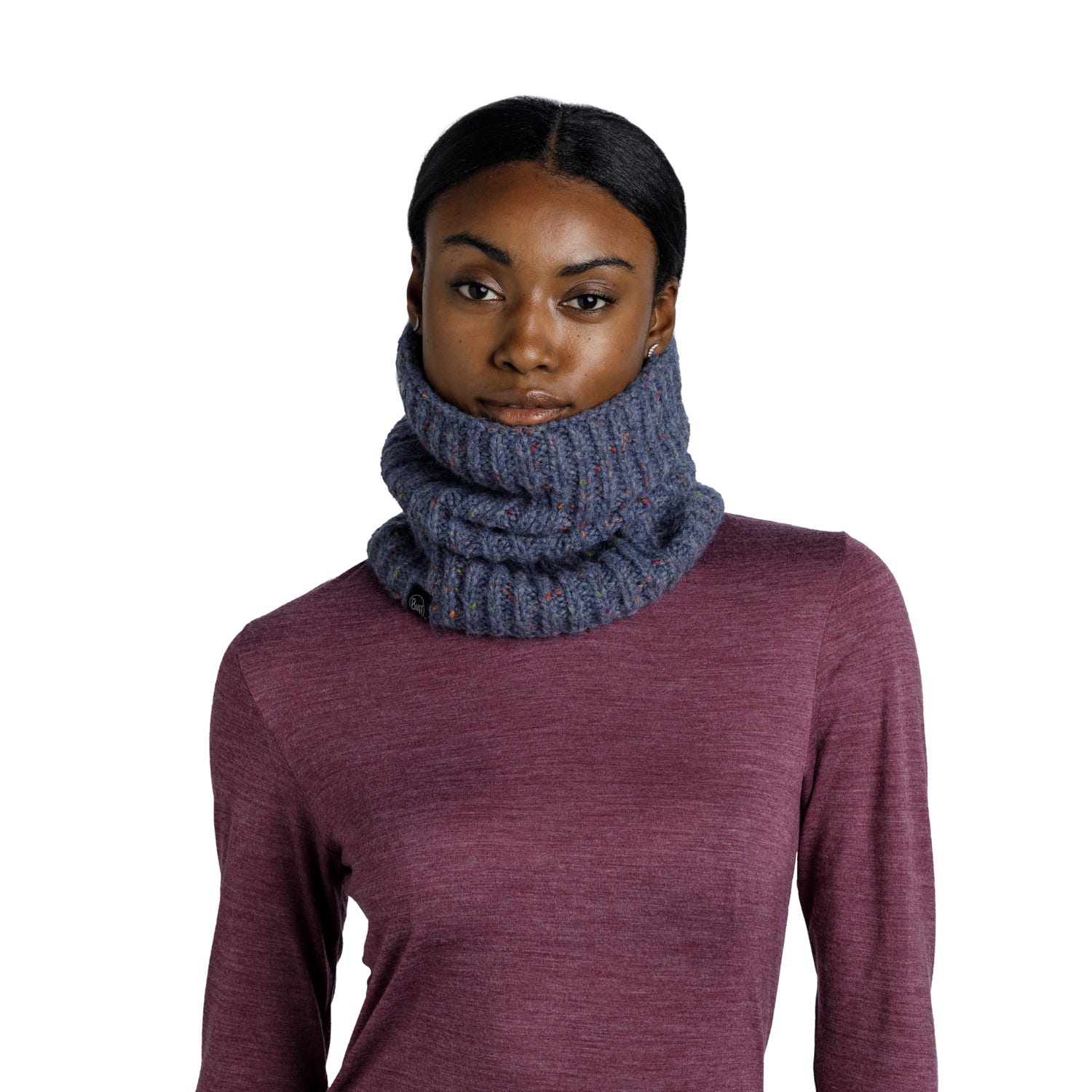 Knitted & Polar Neck Warmer - Kim Water | BUFF® | BUFF® Knitted & Polar Neck Warmer - Kim Water | BUFF® | BUFF®