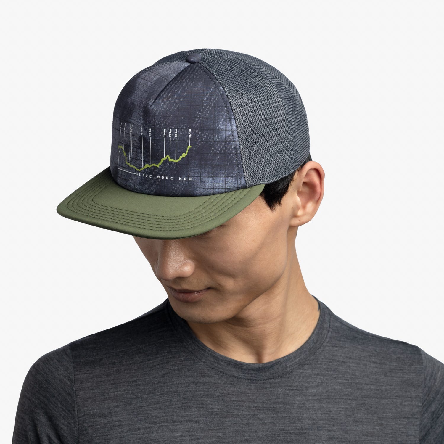 Grey trucker cap hotsell