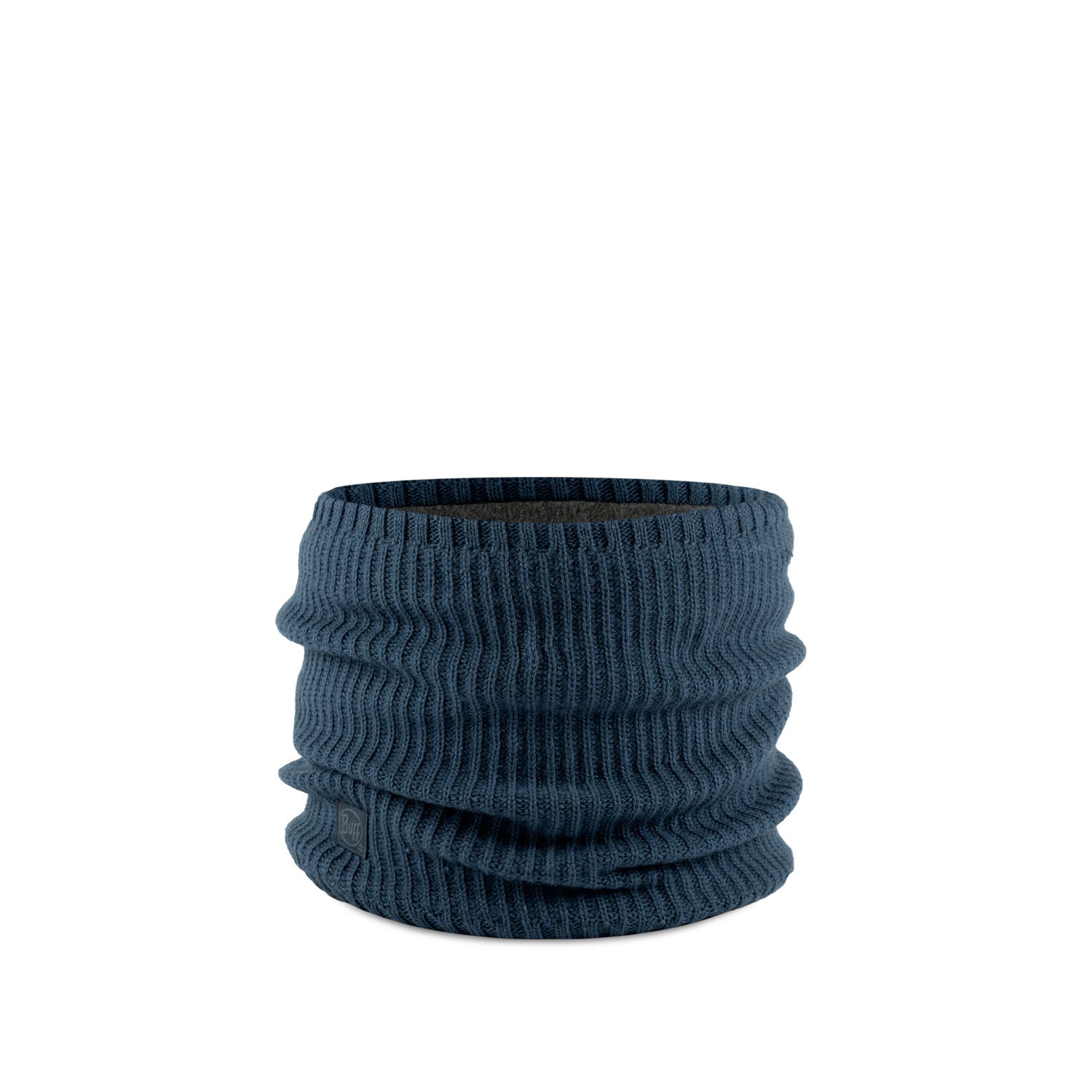 Knitted & Polar Neck Warmer - Steel Blue | BUFF® | BUFF®️