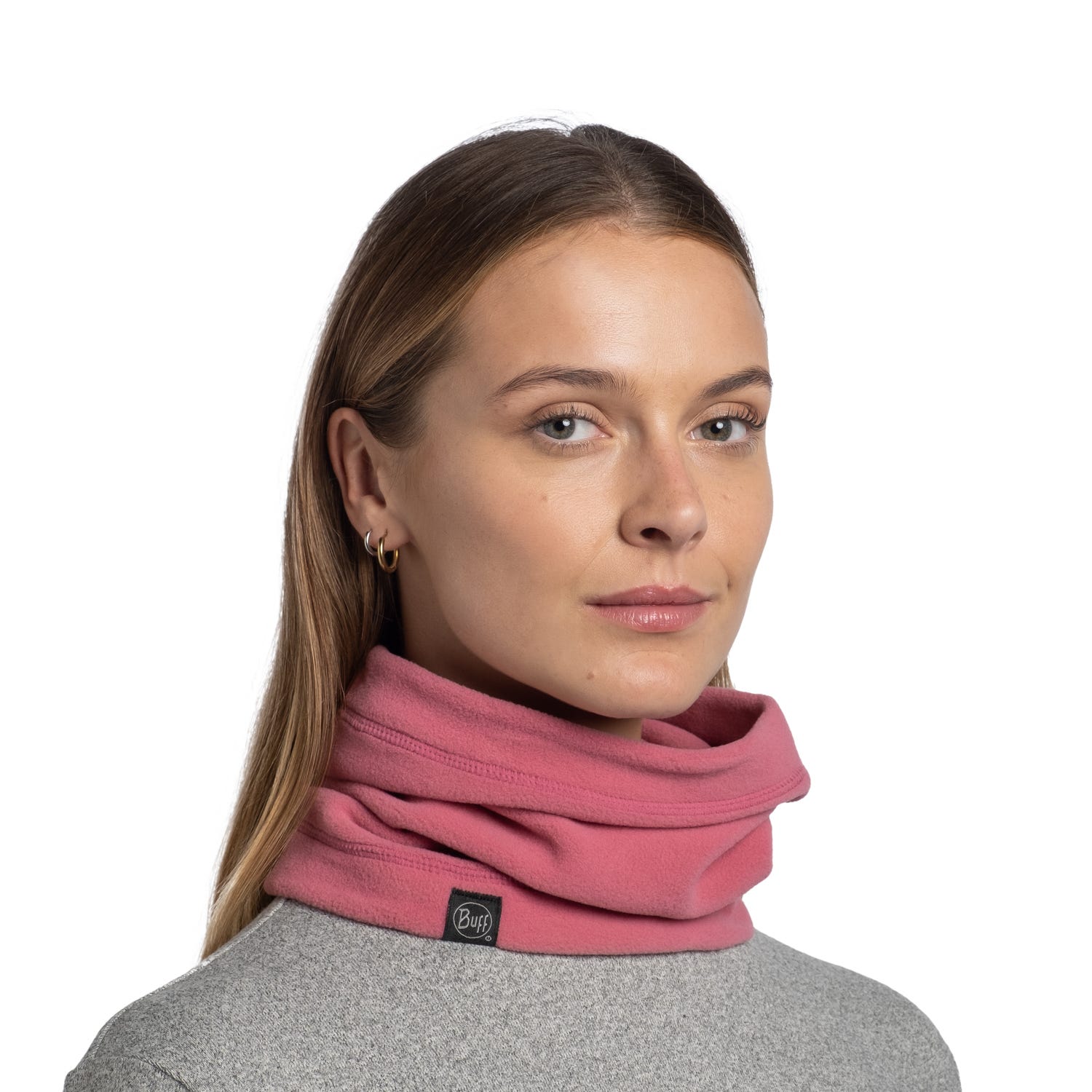 送料無料◆2025新品  Polar BUFF®️ | BUFF® | Pink Tulip Solid - Warmer Neck 小物