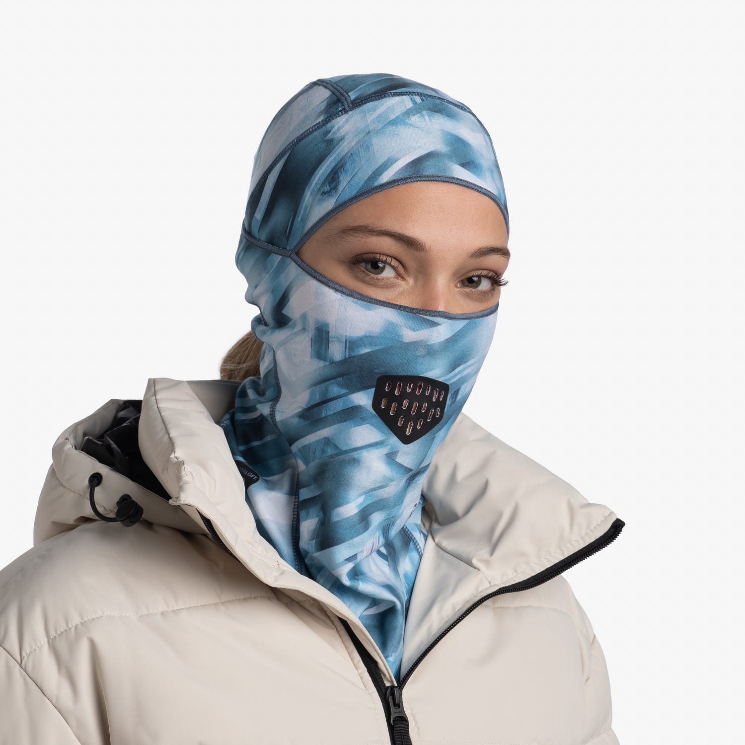 ThermoNet® Hinged Balaclava - Tonsu Aqua | BUFF® | BUFF®️ ThermoNet® Hinged Balaclava - Tonsu Aqua | BUFF® | BUFF®️