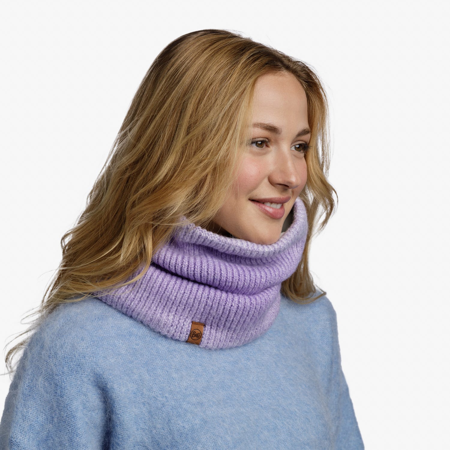 Cache cou tricote polaire Marin Lavender BUFF BUFF