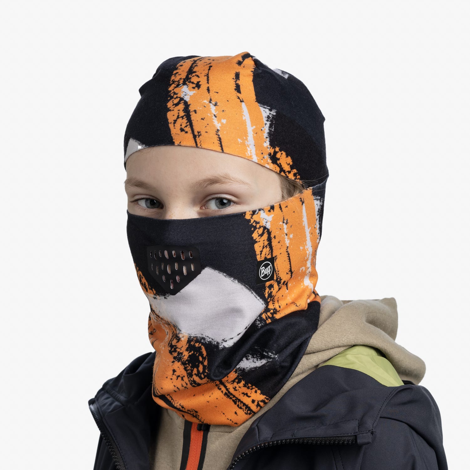 ThermoNet® Balaclava Kids - Solid Black | BUFF® | BUFF®️