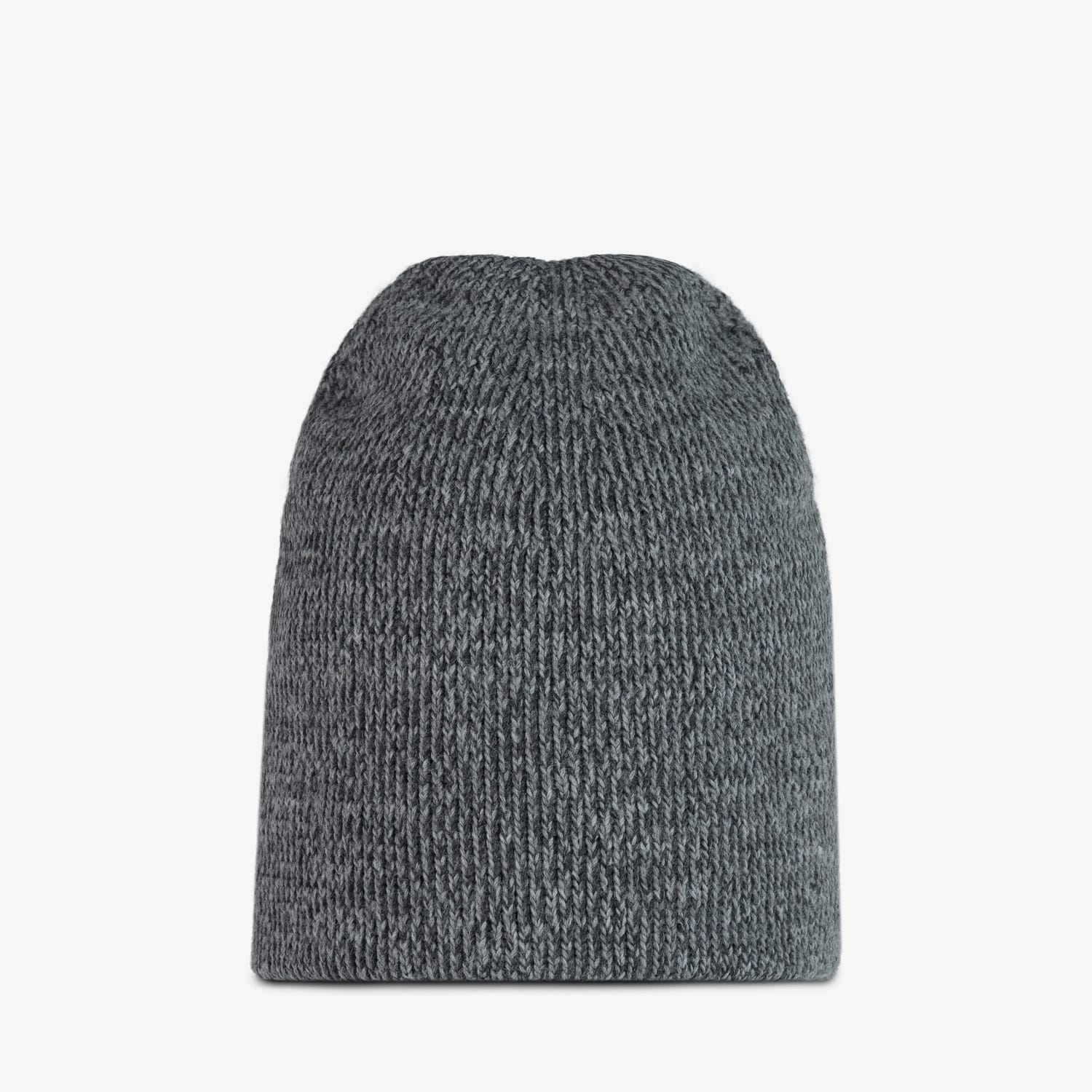 Knitted Beanie Jarn Grey Melange BUFF BUFF