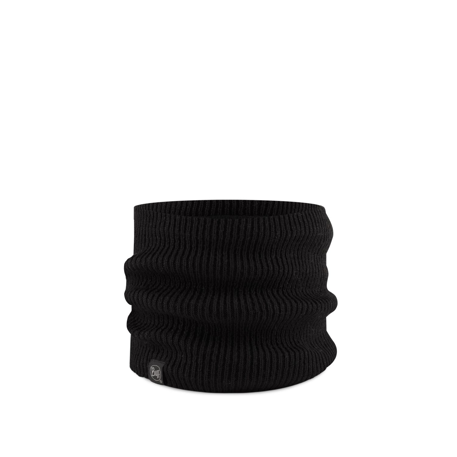 Knitted & Polar Neck Warmer Kids - Lan Black | BUFF® | BUFF®️