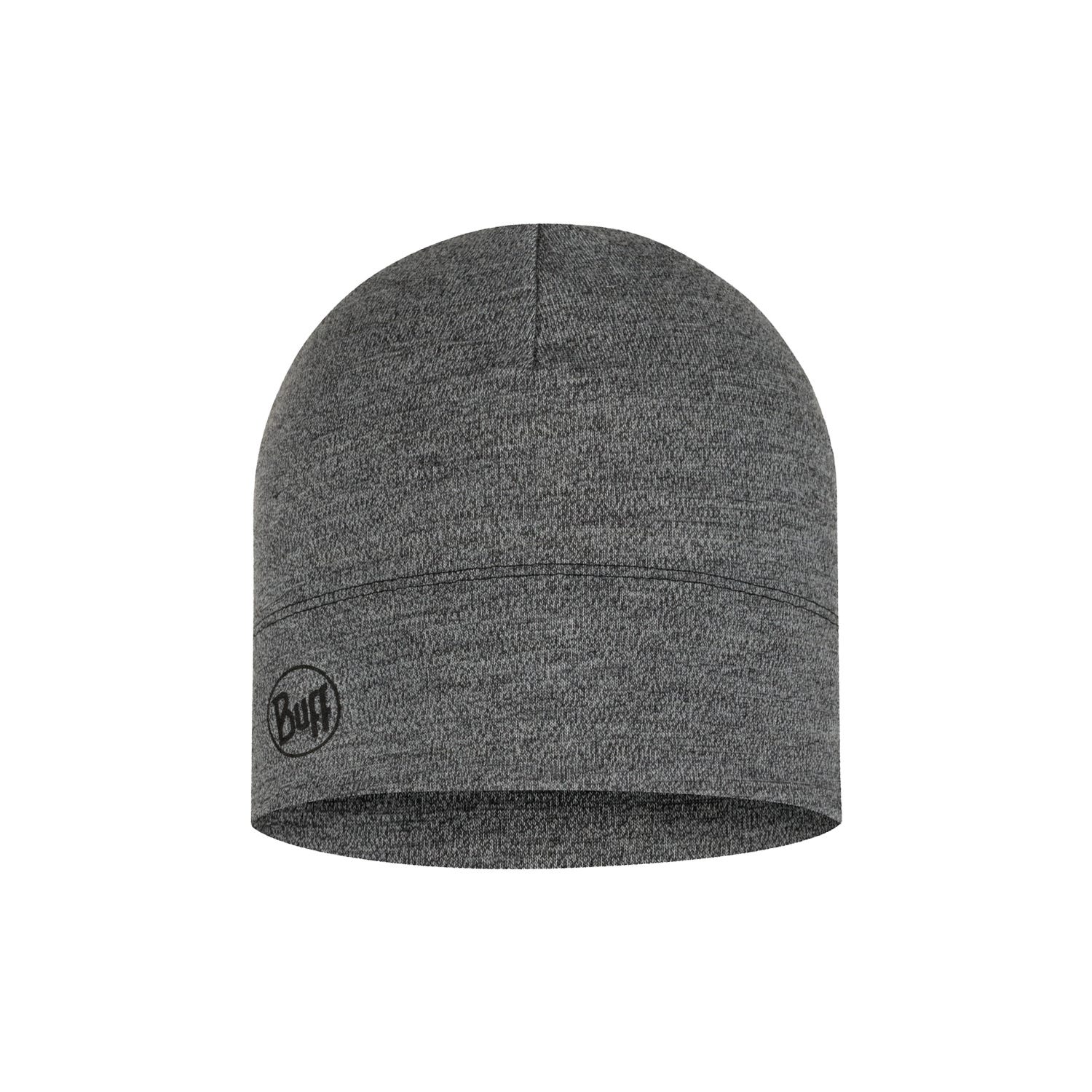 Grey wool hat top