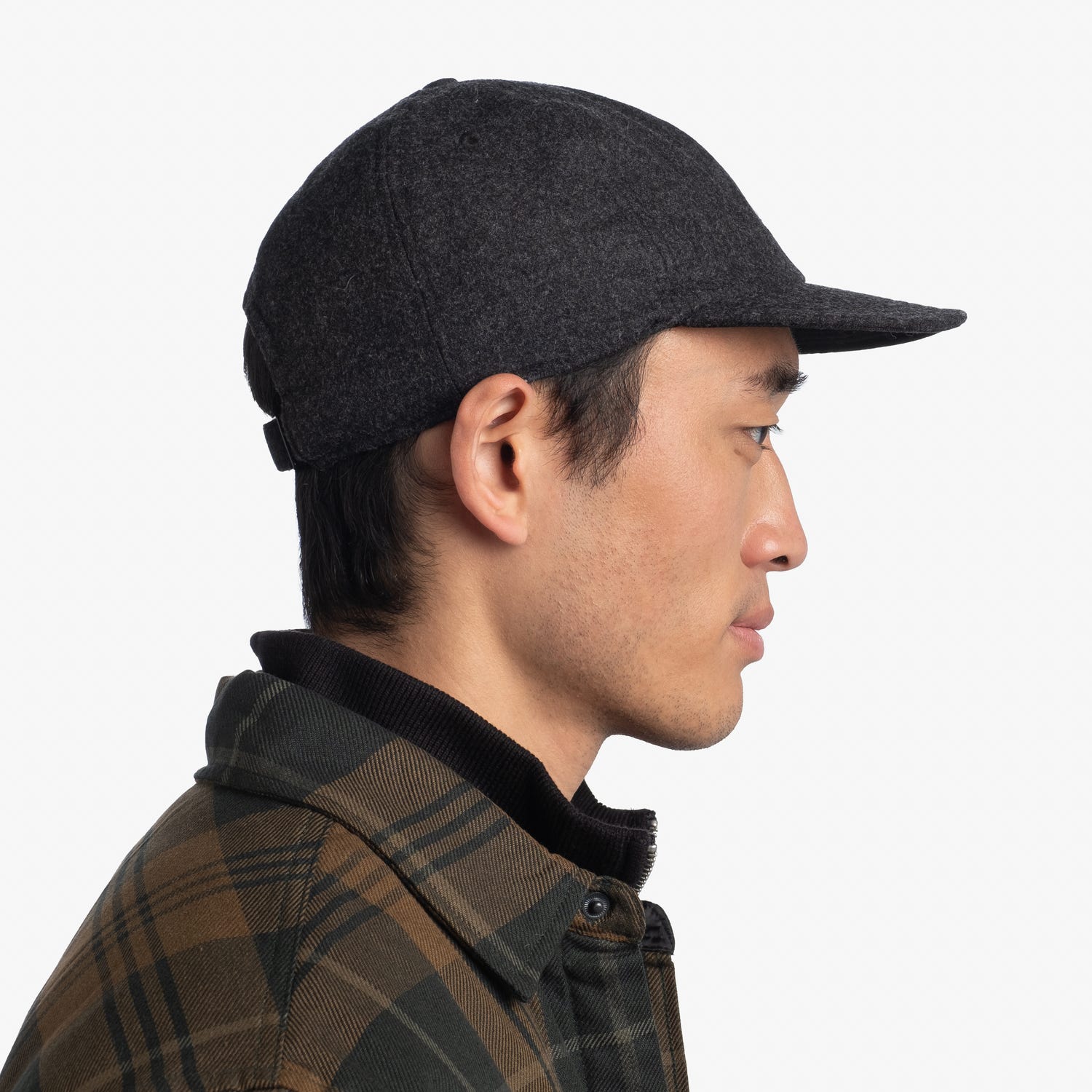 Solid black ball cap store