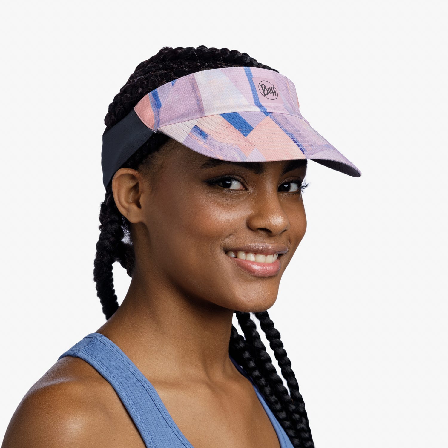 Buff pack run visor sales